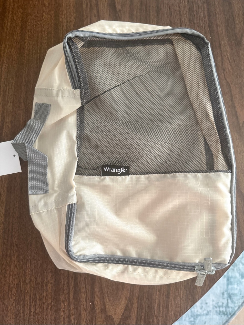 Wrangler - NEW Cream / Beige Packing Cube, Travel Zipper Bag